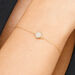 Armkette Pav� II mit Diamanten, 18 Karat Gelbgold 