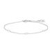Armkette PURE Triple Diamant, 18 Karat Wei�gold 
