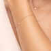 Armkette PURE Ball Chain, Diamant, 14 Karat Rosegold 