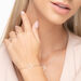 Freundschaftsarmband GENTLE CLOVER, 14 Karat Wei�gold 