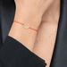 Freundschaftsarmband Circle mit Diamanten, 18 Karat Gelbgold 