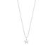 Halskette STAR, 14 Karat Wei�gold 
