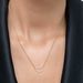 Halskette Heart mit Diamanten, 18 Karat Gelbgold 