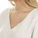Halskette Stern mit Diamanten, 18 Karat Wei�gold 