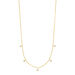 Halskette MY FIRST DIAMOND Charms, 14 Karat Gelbgold 