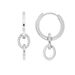 Creolen ETERNAL TOUCH, Diamanten, 14 Karat Wei�gold 