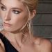 Ohrringe Trapez mit Diamanten, 18 Karat Gelbgold 