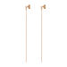 Ohrstecker MY FIRST DIAMOND, ball chain, 14 Karat Rosegold 