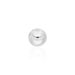 Single Piercing Kugel, 14 Karat Wei�gold 