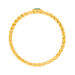 Ring Twist Smaragd, 14 Karat Gelbgold 