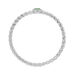Ring Twist Smaragd, 14 Karat Wei�gold 
