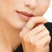 Ring mit 5 Diamanten, 14 Karat Wei�gold 