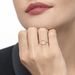 Ring Circle mit Diamanten, 18 Karat Gelbgold 
