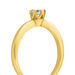 Verlobungsring Classic Solitair 0,25ct, 14 Karat Gelbgold 