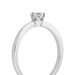 Verlobungsring Classic Solitair 0,14ct, 14 Karat Wei�gold 