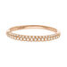 Ring DAZZLE mit Diamanten, 14 Karat Rosegold 