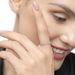 Ring Flash mit Diamanten, 18 Karat Rosegold 