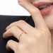 Ring Kugel, 18 Karat Rosegold 