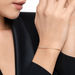 Armreif Circle mit Diamanten, 18 Karat Gelbgold 