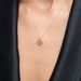 Halskette Clover, 14 Karat Gelbgold 