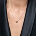Halskette Heart, 14 Karat Gelbgold 