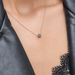 Halskette Star, 14 Karat Wei�gold 