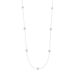 Lange Halskette Clover Charm, 925 Sterlingsilber 