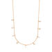 Choker CRYSTAL, 18 Karat Rosegold vergoldet 