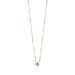 Halskette BLOOM, Labradorit/Aventurin, 18 Karat Rosegold vergoldet 