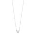 Halskette Heart-Disc, 925 Sterlingsilber 