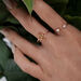 Ring Clover Charm, 925 Sterlingsilber 