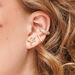Ohrstecker Blossom, klein, 18 K Gelbgold vergoldet 