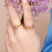 Ring Clover Charm, 925 Sterlingsilber 