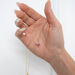 Halskette Pink Valentine, 18 Karat Gelbgold vergoldet 