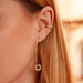 Silber Earcuff, Zirkonia 