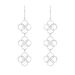 Ohrh�nger Clover Charm, 925 Sterlingsilber 