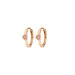 Creole One Gem, Rosenquarz, 18 K Rosegold vergoldet 