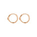 Creole One Gem, Rosenquarz, 18 K Rosegold vergoldet 