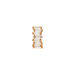 Silber Earcuff, ICE CUBE, Rosegold 