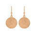 Ohrh�nger Pl�ttchen gro�, 18 K Rosegold vergoldet 