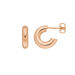 Creole Bold, 18 K Rosegold vergoldet 