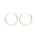 Creole Pure, 30mm, 18K Rosegold vergoldet 