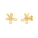 Ohrstecker Blossom, klein, 18 K Gelbgold vergoldet 
