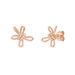 Ohrstecker Blossom, klein, 18 K Rosegold vergoldet 