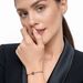 Freundschaftsarmband Disc CLOVER, 14 Karat Rosegold 