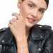Freundschaftsarmband Infinity mit Diamanten, 18 Karat Gelbgold 