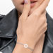 Freundschaftsarmband Heart, 14 Karat Wei�gold 