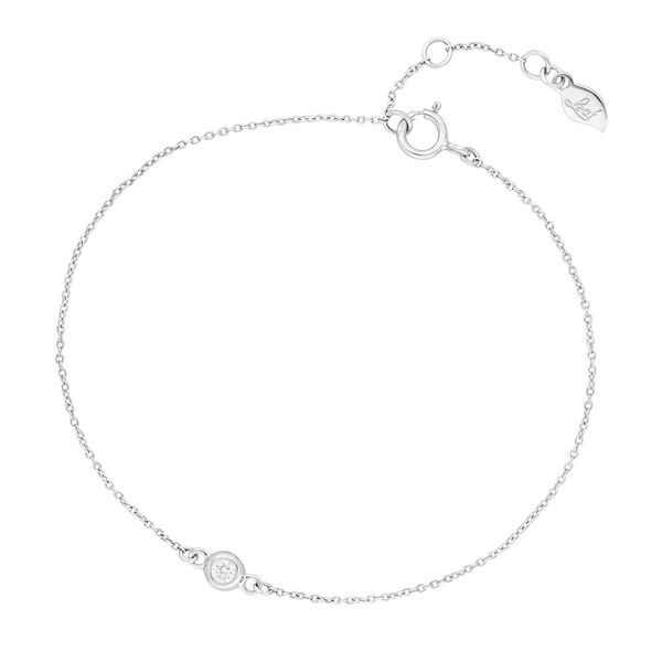 Armkette MY FIRST DIAMOND, 14 Karat Wei�gold