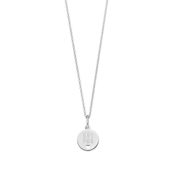 Charity Halskette GRL PWR, 925 Sterlingsilber