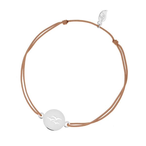Freundschaftsarmband Birds, 14 Karat Wei�gold